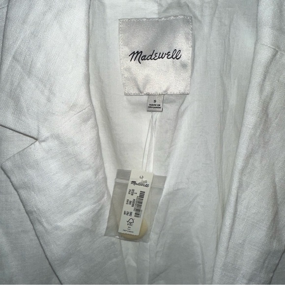 The Larsen Blazer in 100% Linen | Madewell NJ530 - Picture 5 of 6